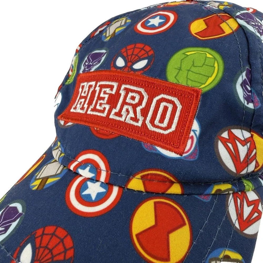 Marvel Super Hero Adventure Baseball Cap Hat Kid Boy OSFM Embroidered Strap Back
